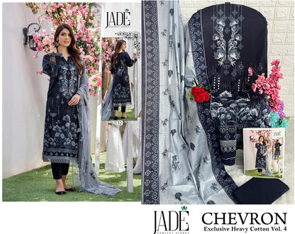 Chevron Vol 4 Jade Lawn Karachi Salwar Suits
