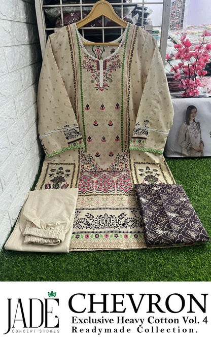 Chevron Vol 4 Jade Lawn Pakistani Readymade Suits