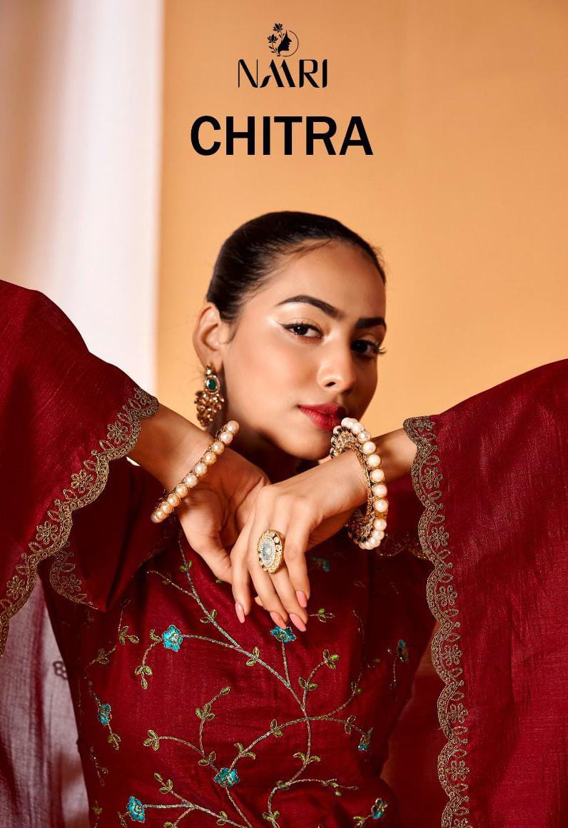 Chitra Naari Silk Plazzo Style Suits