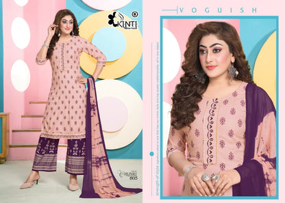 Chunri Vol 8 Kinti Rayon Readymade Plazzo Style Suits