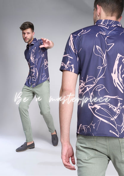 Ci S E 18 Menology Diagonal Mens Shirts