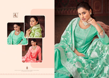 Classic Touch 13 Alok Jaam Cotton Pant Style Suits