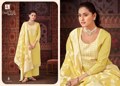 Classic Touch 13 Alok Jaam Cotton Pant Style Suits