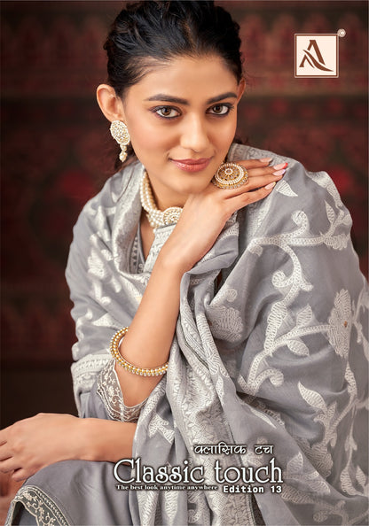 Classic Touch 13 Alok Jaam Cotton Pant Style Suits