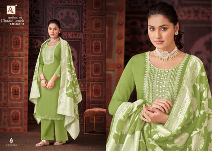 Classic Touch 13 Alok Jaam Cotton Pant Style Suits