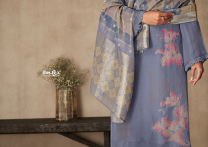 Clover Omtex Organza Pant Style Suits