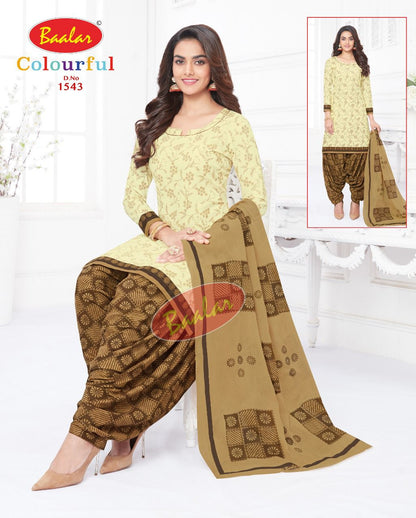 Colourful Vol 15 Baalar Readymade Cotton Patiyala Suits
