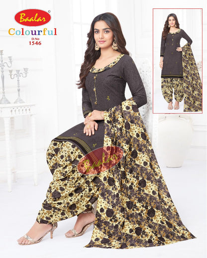 Colourful Vol 15 Baalar Readymade Cotton Patiyala Suits