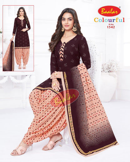 Colourful Vol 15 Baalar Readymade Cotton Patiyala Suits