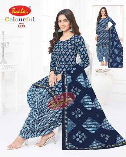 Colourful Vol 15 Baalar Readymade Cotton Patiyala Suits