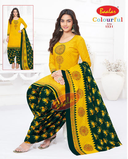 Colourful Vol 15 Baalar Readymade Cotton Patiyala Suits
