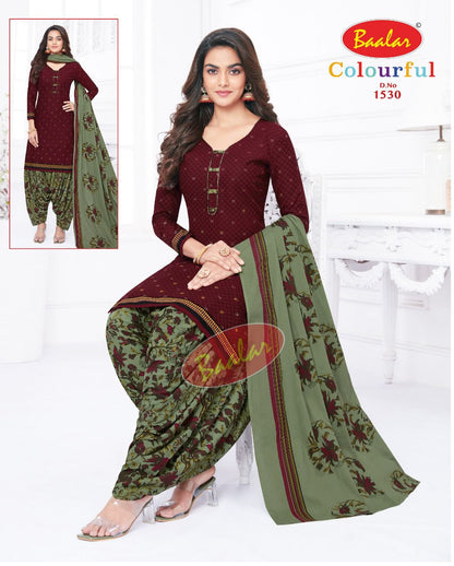 Colourful Vol 15 Baalar Readymade Cotton Patiyala Suits