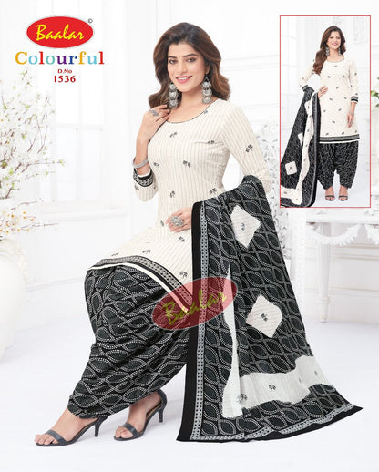 Colourful Vol 15 Baalar Readymade Cotton Patiyala Suits