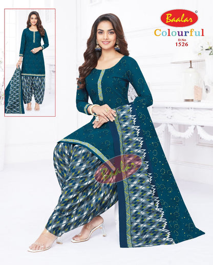 Colourful Vol 15 Baalar Readymade Cotton Patiyala Suits