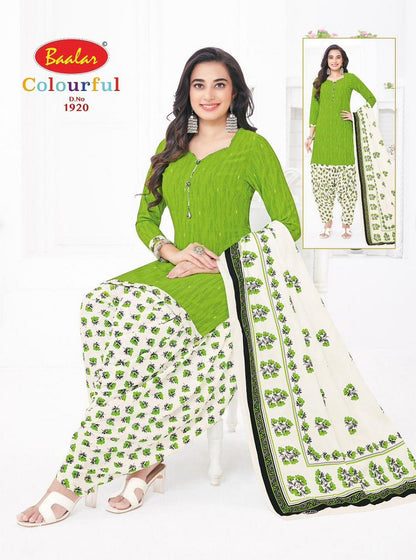 Colourful Vol 19 Baalar Cotton Dress Material