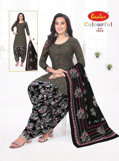 Colourful Vol 19 Baalar Cotton Dress Material