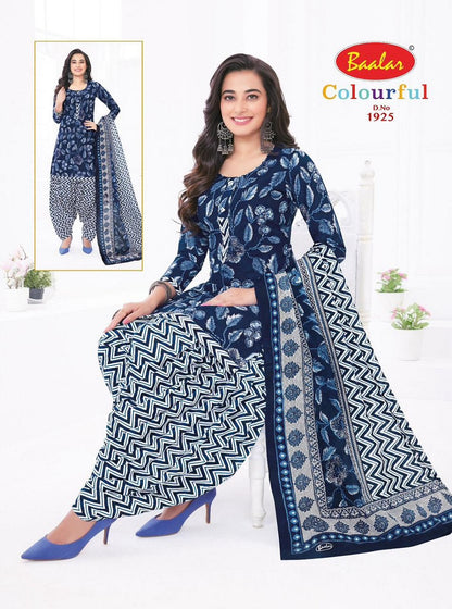 Colourful Vol 19 Baalar Cotton Dress Material