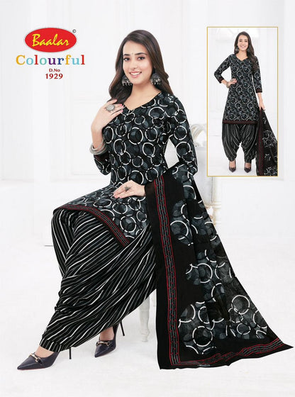 Colourful Vol 19 Baalar Cotton Dress Material