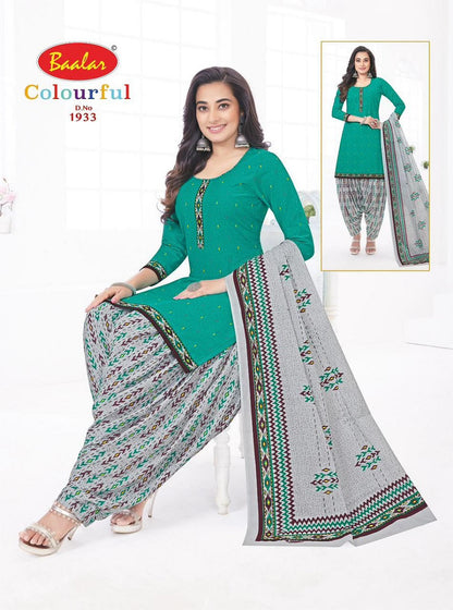 Colourful Vol 19 Baalar Cotton Dress Material