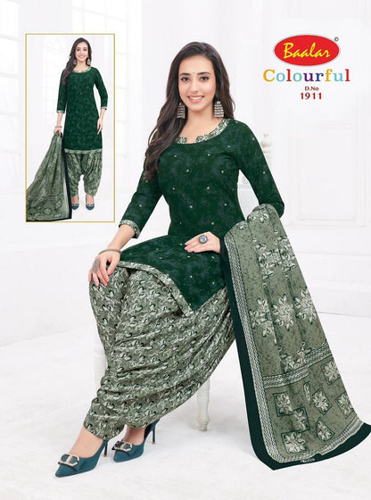 Colourful Vol 19 Baalar Cotton Dress Material