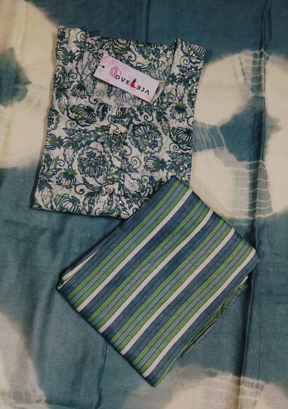 Colours-Print Dveeja Fashion Capsule Readymade Pant Style Suits