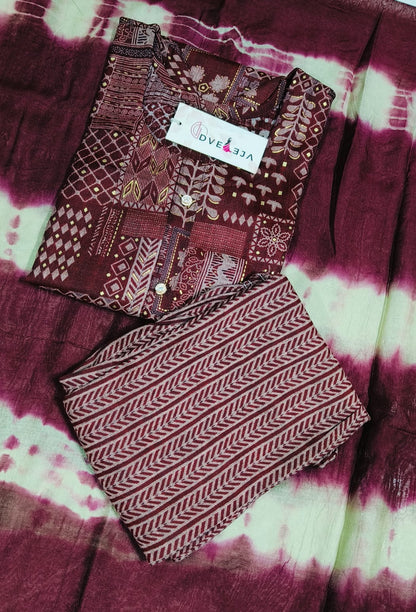 Colours-Print Dveeja Fashion Capsule Readymade Pant Style Suits