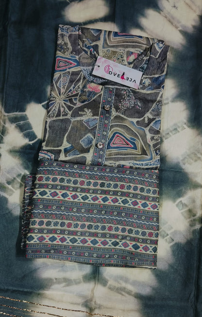 Colours-Print Dveeja Fashion Capsule Readymade Pant Style Suits