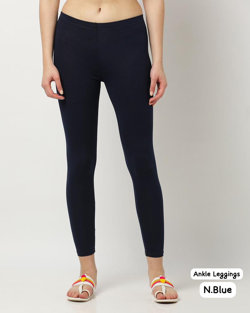High Waist Comfort Lady Red Ankle Length Leggings, Casual Wear, Skin Fit at  Rs 225 in Ahmedabad