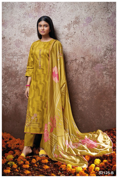Corey 2125 Ganga Cotton Silk Plazzo Style Suits