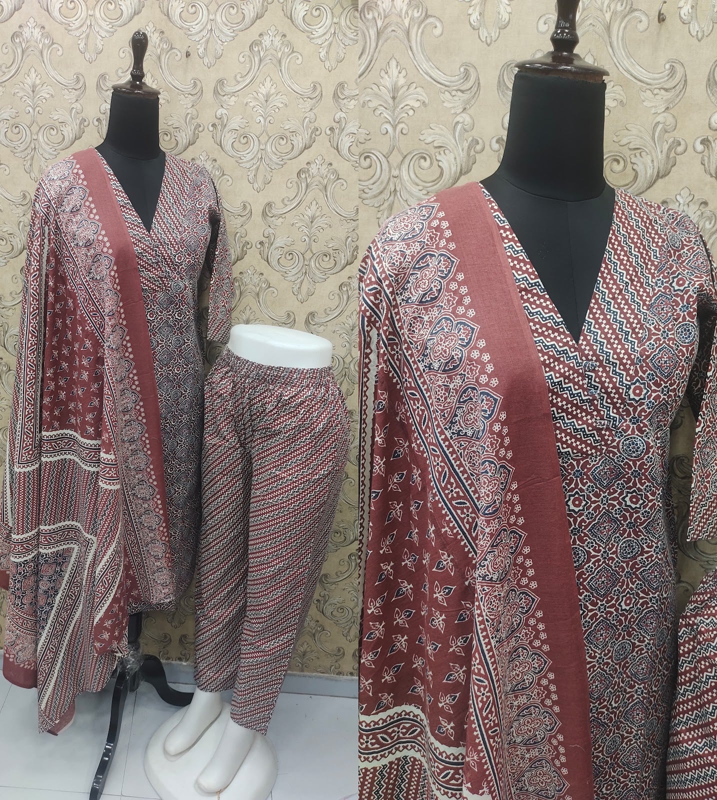 Cotton-1502 Kaso Readymade Pant Style Suits