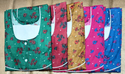 Cotton-2002 Ruchee Fashion Night Gowns