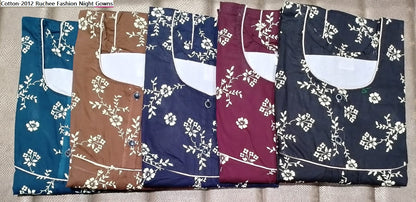 Cotton-2012 Ruchee Fashion Night Gowns