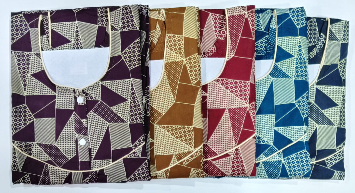 Cotton-2601 Ruchee Fashion Night Gowns