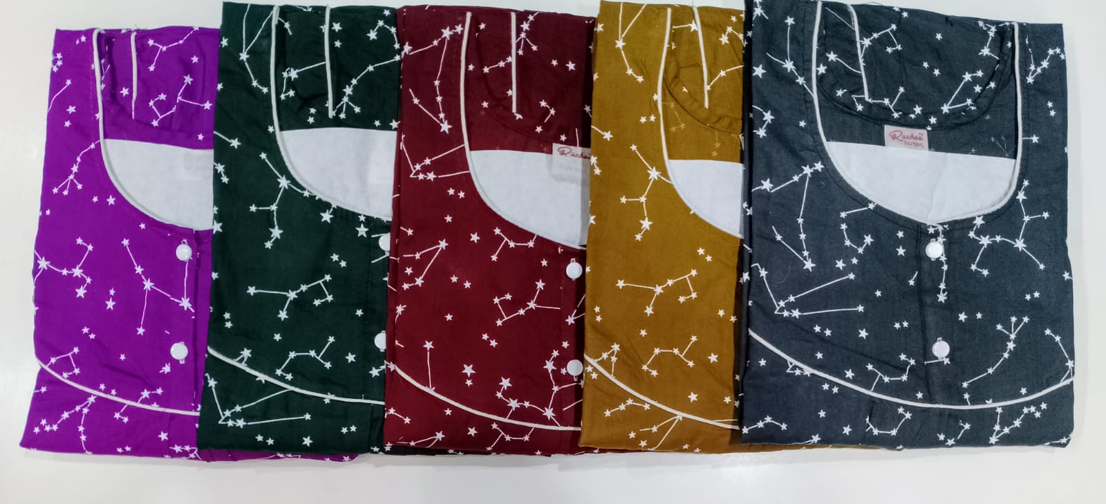 Cotton-2601 Ruchee Fashion Night Gowns