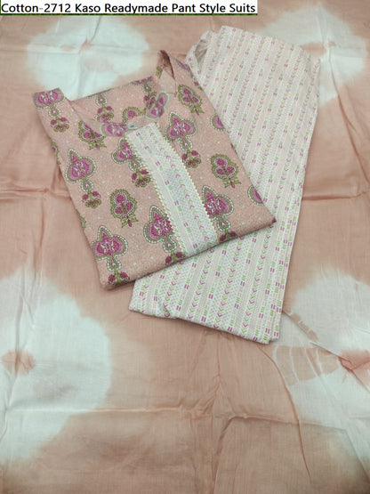 Cotton-2712 Kaso Readymade Pant Style Suits