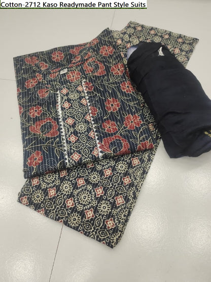 Cotton-2712 Kaso Readymade Pant Style Suits