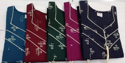 Cotton 0212 Ruchee Fashion Feeding Night Gown