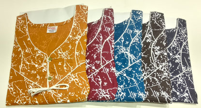 Cotton 0212 Ruchee Fashion Feeding Night Gown