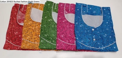 Cotton 201023 Ruchee Fashion Night Gowns