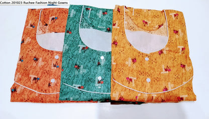 Cotton 201023 Ruchee Fashion Night Gowns
