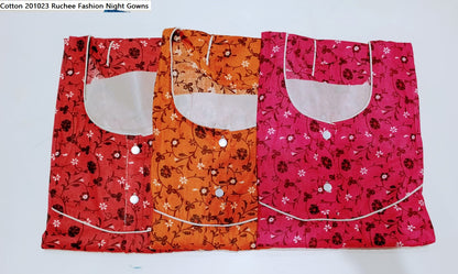 Cotton 201023 Ruchee Fashion Night Gowns