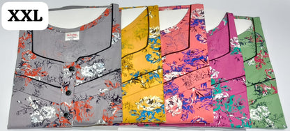 Cotton 2Xl 0212 Ruchee Fashion Feeding Night Gown