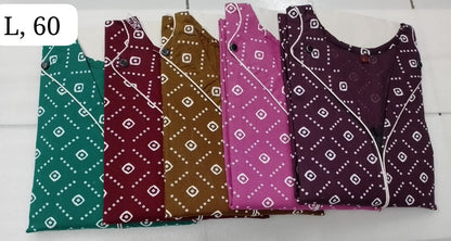 Cotton A 2111 Ruchee Fashion Night Gowns