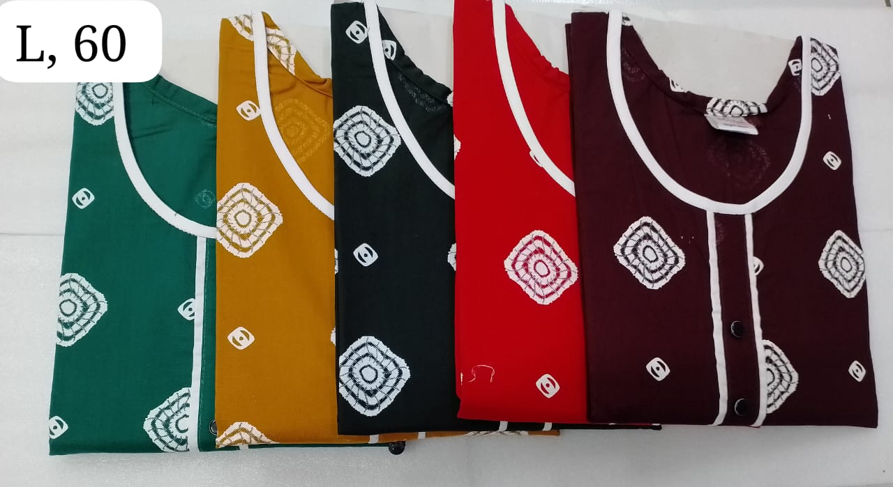 Cotton A 2111 Ruchee Fashion Night Gowns