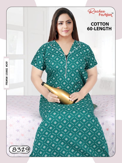 Cotton A 2111 Ruchee Fashion Night Gowns