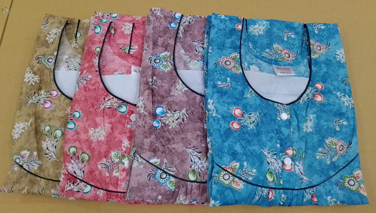 Cotton Megya 221123 Ruchee Fashion Night Gowns