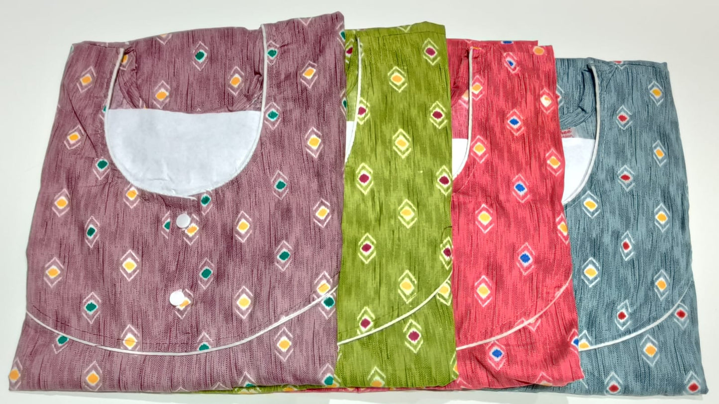 Cotton Megya 221123 Ruchee Fashion Night Gowns