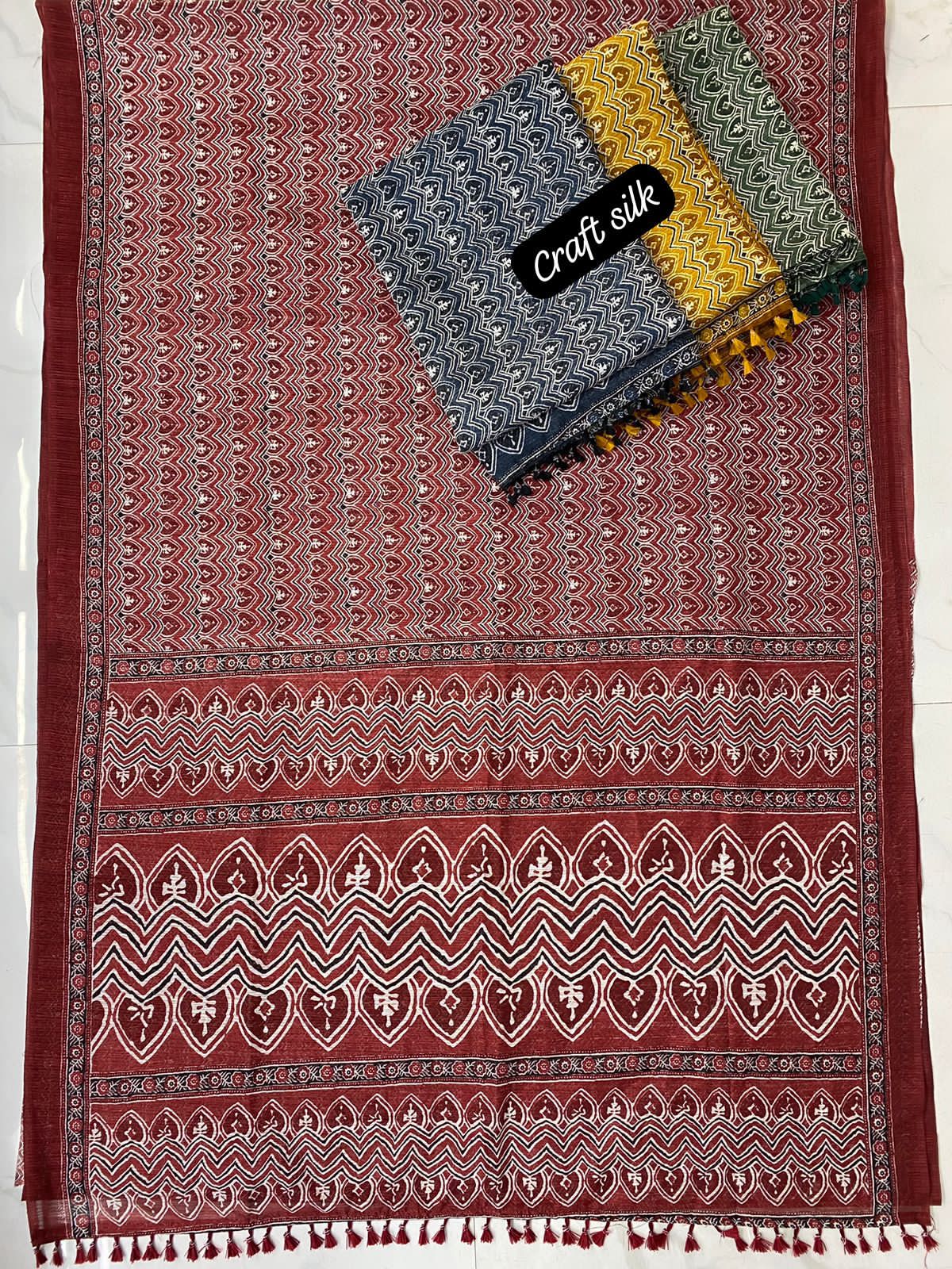 Craft Silk-0901 Amar Kiran Silk Sarees