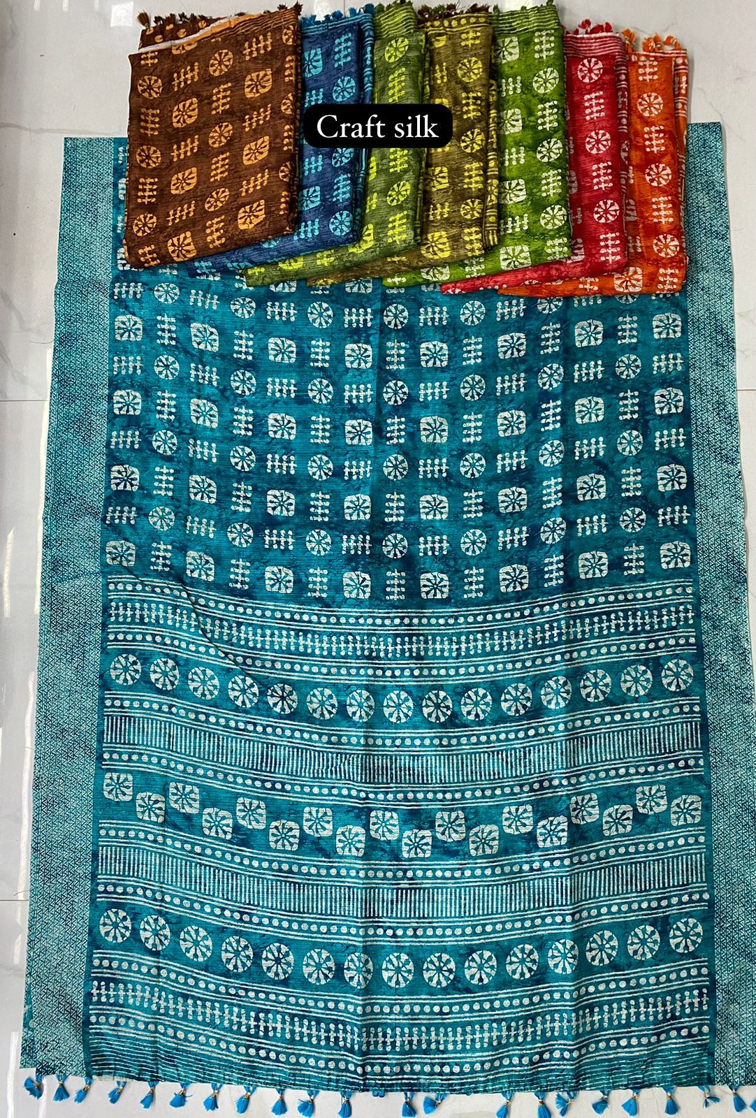 Craft Silk-0901 Amar Kiran Silk Sarees