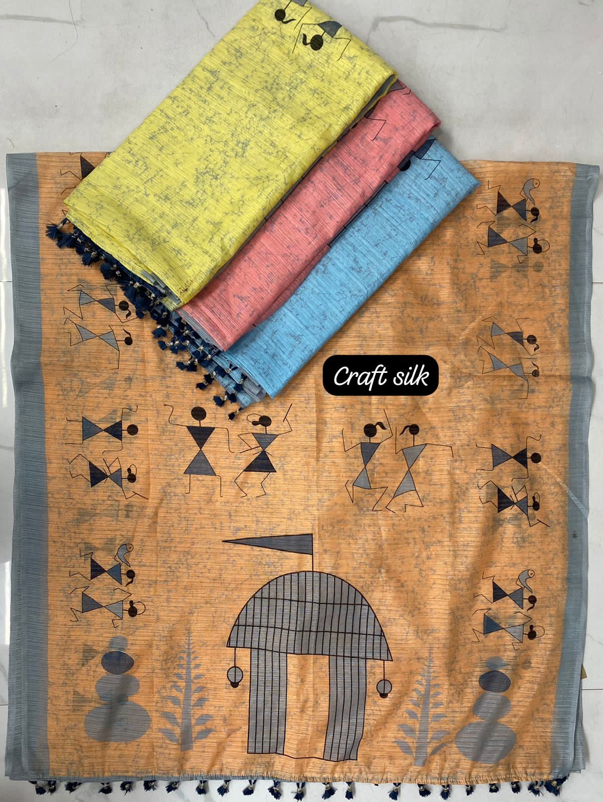 Craft Silk-0901 Amar Kiran Silk Sarees